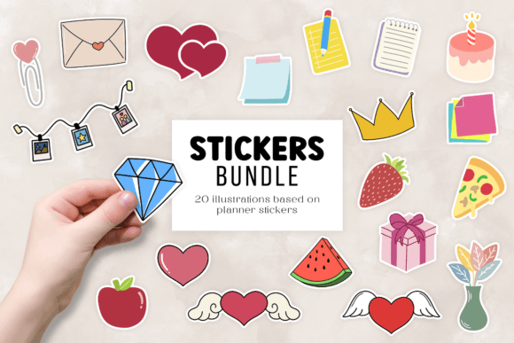 Download Planner Stickers Bundle - Planner stickers Collection