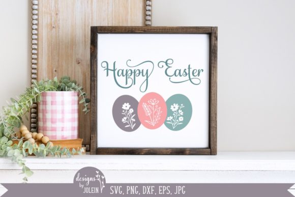 Download Happy Easter Floral Eggs - Floral eggs Collection