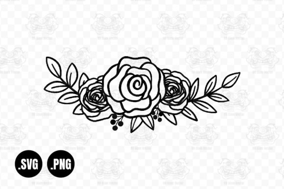 Download FLOWERS Roses Bouquets Svg, Floral Svg - Premium Resources